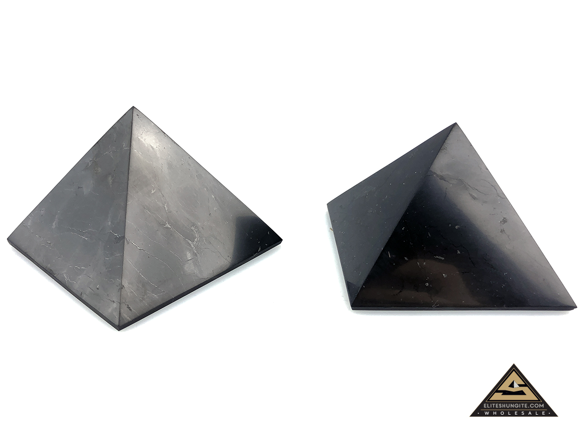 Pyramid 8 x 8 cm by eliteshungite.com